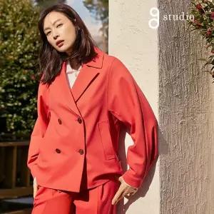 지스튜디오 [최초가 199000]21 톨레뇨 하프 트렌치코트