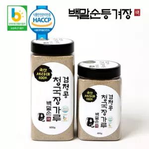 백말순 서리태 청국장 가루 분말 검정콩 국산콩 100%