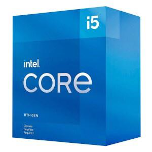 인텔 코어 i5-11400F 데스크톱 프로세서 6코어 최대 4.4GHz LGA1200(인텔 500 시리즈 및 셀렉트 400 칩셋) 65W