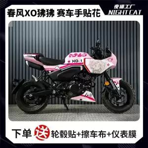 호환 파피오125 XO1 레이서 튜닝 드레스업 데칼 스티커 파츠