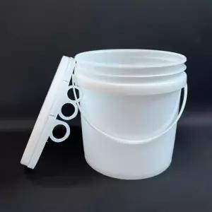 HDPE 4리터 20개 묶음 원형플라스틱통 바게스 바케스 광구 페일 용기