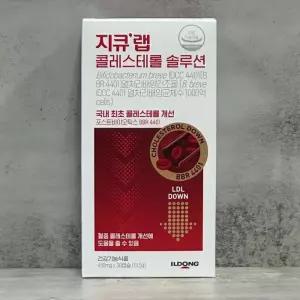 일동제약 지큐랩 콜레스테롤 솔루션 30캡슐 x 1개