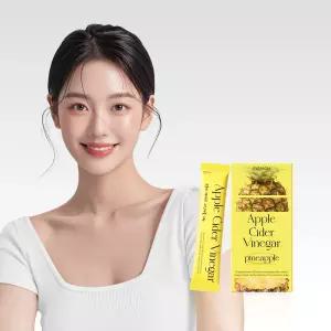 에버봄 이탈리아산 유기농 애플사이다비니거 프루티 애사비 파인애플 맛있는 애사비