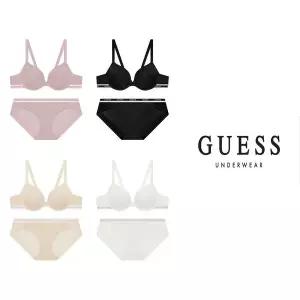 [게스언더웨어](강남점)(4종/1택) 멀티 사이즈 와이어 브라+팬티 세트(GEWBR R15/BP R15)