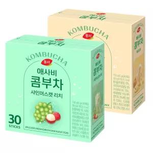 동서 애사비 콤부차 샤인머스캣리치30T+배모과30T
