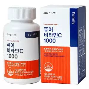 [유통기한 임박] 김석진LAB 퓨어비타민C 1000 3개월분, 1개