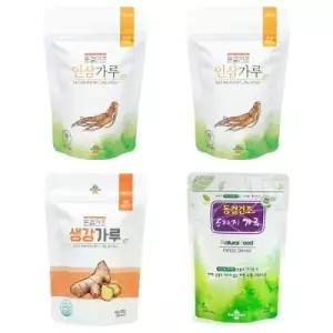 동결건조 3종세트 인삼가루 2 + 생강 1 + 도라지 1