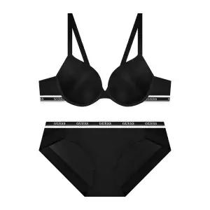 [게스언더웨어](강남점)멀티 사이즈 와이어 브라+팬티 세트( GEWBR R15/BP R15/ BK )