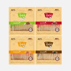 헬로도기 설레개 강아지전용츄르 짜먹는 습식 파우치 간식 20P