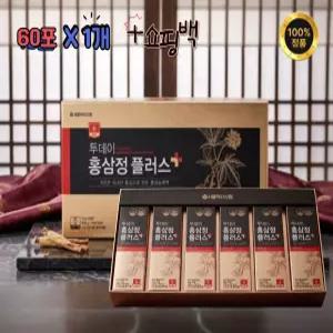 (정품) 서울약사신협 6년근 투데이 홍삼정 플러스 스틱 60포 1세트(+쇼핑백증정)