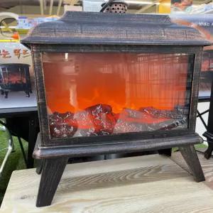 감성 불타는 분위기 이글이글 불멍 LED L Size 무드등
