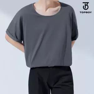[NS홈쇼핑]스판 이너 유넥 루즈핏 반팔티셔츠 (ADD069)[35943103]