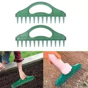 1/3Pcs Seed Hole nr Manual Planter Spacing Tool Garden for Vegetable Planting Soil nching Sowing