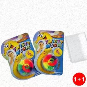 애벌레장난감 어린이 인싸템 트위스트윔 레인보우 도매 케이스증정 (주문의2배수량배송)