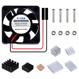 라즈베리 파이용 GeeekPi 팬 - 30x30x7mm DC 5V 브러시리스 CPU 냉각 파이 4 모델 B 3B+ 3 및 레트로 플래그 NESPI 케이스 플러스용 7PCS