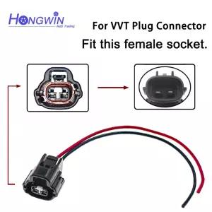 VVT 가변 밸브 타이밍 솔레노이드 전기 커넥터 하네스 플러그, 06-16 닷지 현대 기아 도요타 렉서스용 VVT1