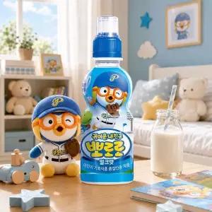 [팔도] 뽀로로 음료수 밀크맛 235ml 24입[35970070]