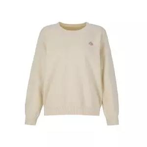 [숲][숲] 라운드넥 자수 포인트 풀오버 (SZ9LK30)