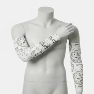 코오롱스포츠 남녀공용 모스드라이 심리스 프린트 팔토시 QEHEX26303CRE