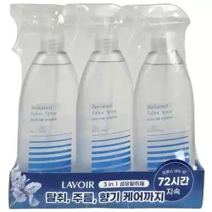 LAVOIR 라브아 퍼퓸 섬유탈취제 아이리스 앤 피오니 500ml 3개입 무료배송 gx