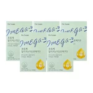닥터린 초임계 알티지 오메가3 1025mg x30캡슐x5박스
