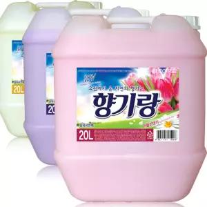 향기랑 섬유유연제 프리미엄 섬유유연제 20L 향기랑 대용량 말통 업소용