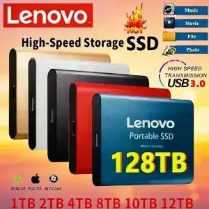 새로운 레노버 고속 외장 하드 드라이브 500GB 2TB USB3 SSD 25인치 휴대용 노트북 PS4용