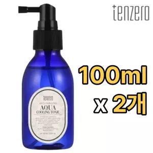 텐제로 뿌리는 헤어 탈모 증상 완화 아쿠아 쿨링 토닉 100ml 2개 두피 건강 관리 케어 모발 영양 진정 보습