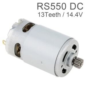 RS550 DC 모터 13 치아 14.4V 마이크로 브러시 BOSCH GSR14.4-2-LI / PSR14.4 전기 드릴