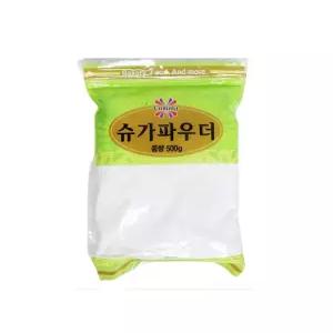 학교 설탕 디저트의 조미료 가루설탕 풍미를 더해주는 꼬미다 슈가 파우더 500g 수앤서22