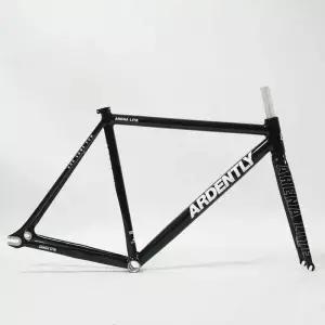 Ardently Lite 프레임 세트 700C 알루미늄 고정 기어 및 포크 트랙 Fixie 자전거 50CM 단일 속도 부품