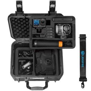 DJI 오스모 액션 6 5 프로 / 4 3 카메라 어드벤처 콤보 스탠다드 콤보 및 기타 액세서리용 레쿠피 방수 하드 케이스 (케이스 전용)