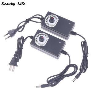조절식 ON/OFF 어댑터, 3V-36V, 1.7A 전압 3V 4V 4.5V 5V 6V 7V 7.5V 8V 9V 10V 12V 13.5V 60W