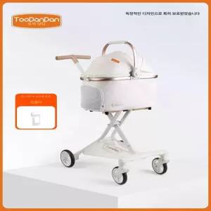 강아지 파라솔 우산 그레 개모차 에어버기 자외선 오트밀 양산