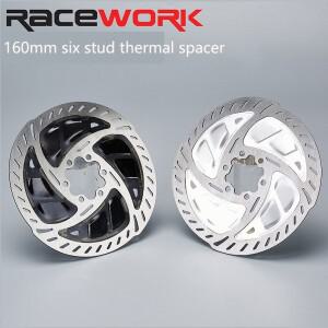 RACEWORK 초경량 디스크 브레이크 로터 140/160mm Mountain Road Racing 자전거 브레이크 디스크(6개의  볼