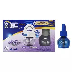홈매트 리퀴드 홈솔루션 라벤더 훈증기+리필45일2입+추가 45일1입
