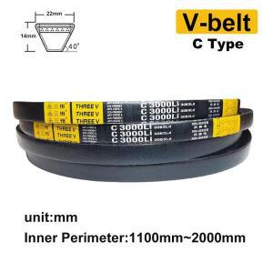 유형 C 고무 드라이브 V 벨트 동력 전달 스트랩 컨베이어 1100mm-2000mm