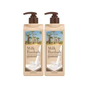 밀크바오밥 퍼퓸 향수 샴푸 화이트머스크 더블 (500ml+500ml) 3982596