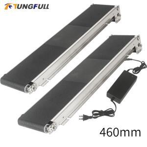 미니 컨베이어 벨트 기계, 24V DC, 460mm, 스테인레스 스틸 자동 자판기, 트랙 화물 레인