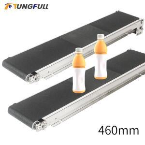 미니 컨베이어 머신, 자동 벨트, 24V, 460mm, 스테인레스 스틸, 자판기, 트랙 화물 레인