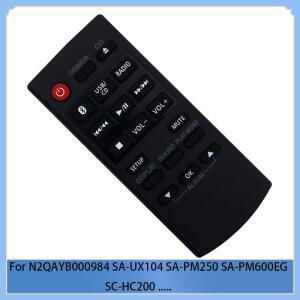 N2QAYB 000984 파나소닉 호환 오디오 SA-UX104 PM250 PM600EG PM602EB SB-UX100 SC-HC200과 호환되는 리모