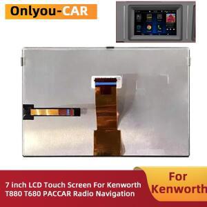 켄워스 T880 T680 PACCAR 자동차 라디오 네비게이션 L2C0067TR LCD 디스플레이 교체 부품용 새 스크린