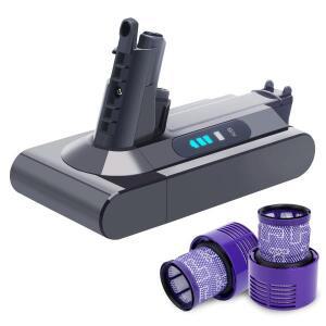 다이슨 V10 배터리 교체용 5000mAh 25.2V 애니멀 앱솔루트 호환