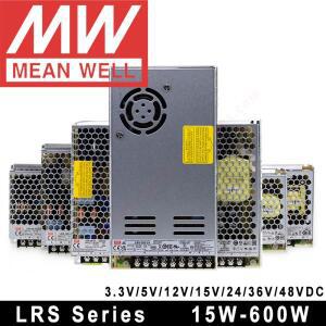 Mean Well AC-DC SMPS 5V 12V 36V LRS-50/75/100/150/200/350/450/600 LED 스위칭 전원 공급 장치