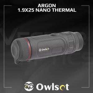 Vector Optics OwlSet Argon 1.9x25 열 모노큘러 | 400×300 IR 감지기 & 25mK NETD 무게 16GB 저장 공간