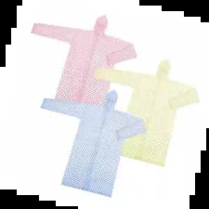 EVA레인코트 다회용 도트 EVA 우비 휴대용 비옷 레인코트 우의 1P