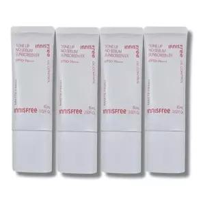 [셀러허브]이니스프리 톤업 노세범 선스크린 EX 60ml 4개 (S50063901)