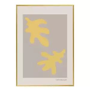 모던 슬림액자 Summer Deux A3사이즈 거실액자 깔끔한액자 공간그림