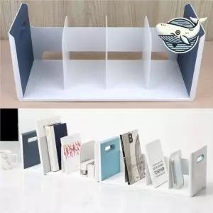 슬림 디자인 4칸 서류 정리대 책 진열대 홈 서류꽂이 책진열대 데스크멀티박스