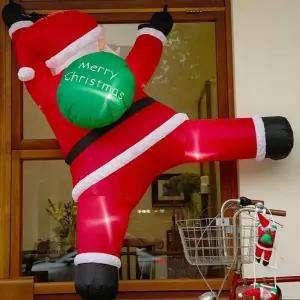 앉아산타인형 성탄절 야외 장 대형풍선 패키지